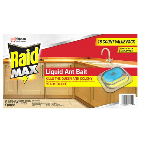 Raid Max | Liquid Ant Bait 2 Ct Pack