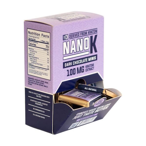 Nano K | Kratom Extract Chocolate Minis | 100mg - Image 3