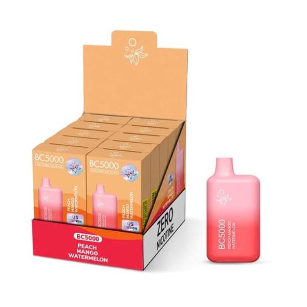EB Create | BC5000 Disposable Vapes | 0% [ Box of 10 ]