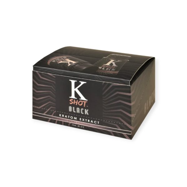 K Shot Kratom | Black | Extract Shot 10ML - Image 3