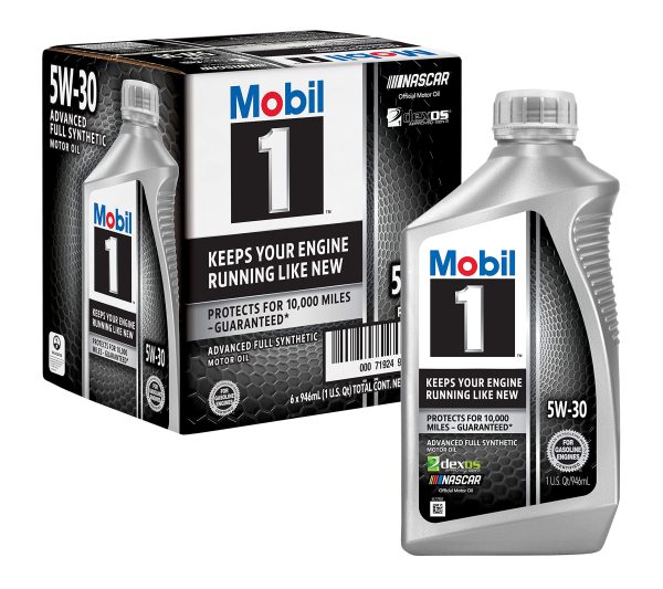 Mobil One 1 | Full Synthetic Motor Oil 1QT   [ Case of 6 ]