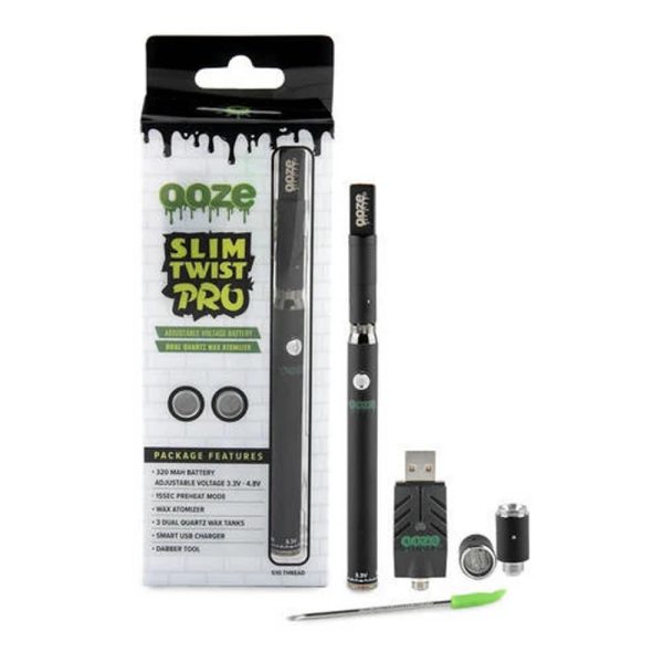 Ooze | Slim Twist Pro | 510 Cartridge & Extract Kit - Image 3