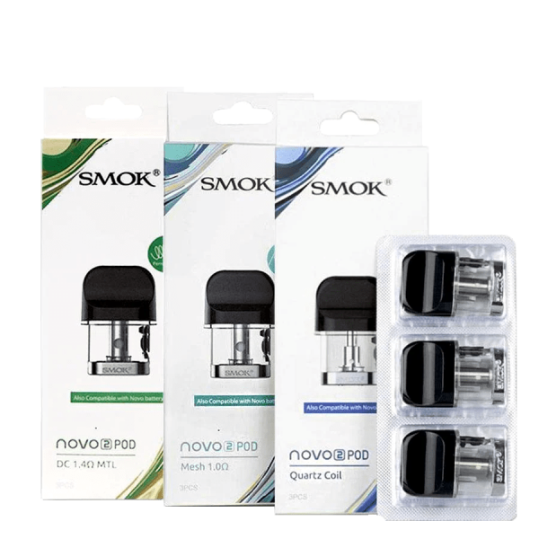 SMOK Novo 2 - 2ML Pods - 3 Pack