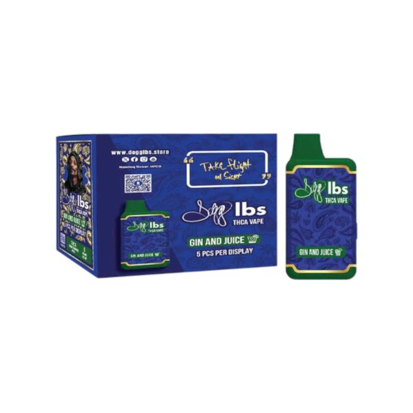 [Box of 5] - Snoop Dogg Lbs - THC-A + Liquid Diamonds Disposable - 5G