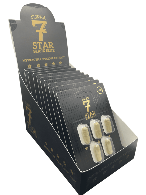 Super 7 Star Kratom Capsules - Image 3