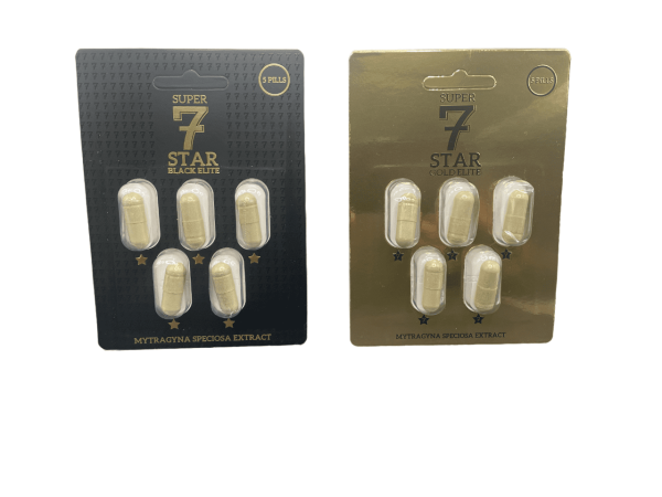 Super 7 Star Kratom Capsules