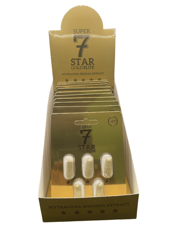 Super 7 Star Kratom Capsules - Image 4