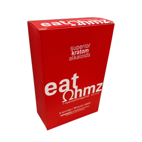 Eat Ohmz | 7 Hydroxy Kratom Extract Tablets | 4 Count - 18mg Each - Image 2