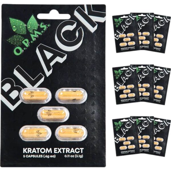 OPMS | Kratom Extract Capsules [ Pack Of 10 ] - Image 7