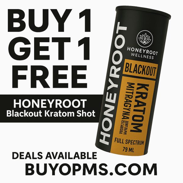 Honeyroot | Blackout Kratom Shot