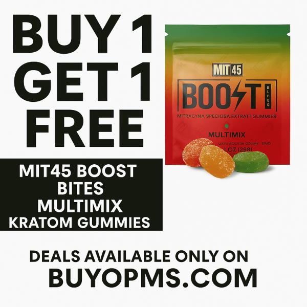 MIT45 | Boost Bites | Multimix Kratom Gummies