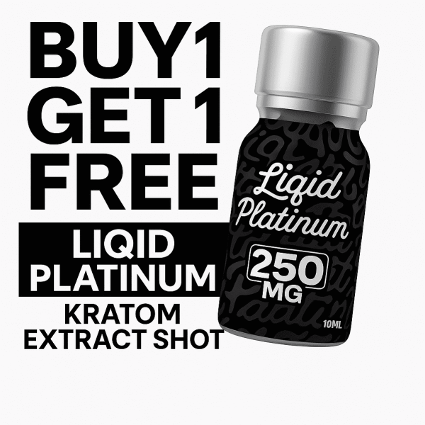 Liqid Platinum Kratom | Extract Shot 250mg | 10ML