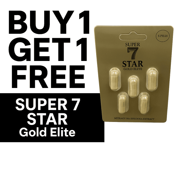 Super 7 Star Kratom Capsules