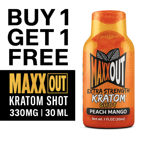Maxx Out | Kratom Shot 330mg | 30 ML