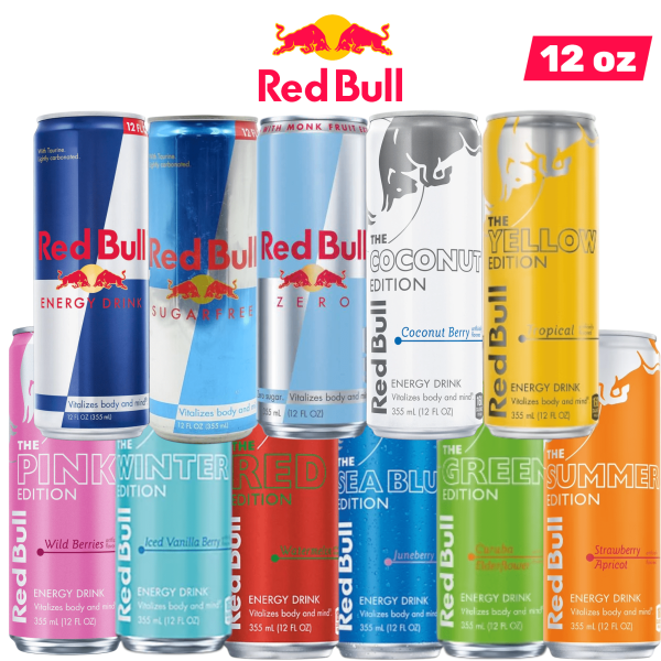 Red Bull | Energy Drink  12oz  [ Single ]