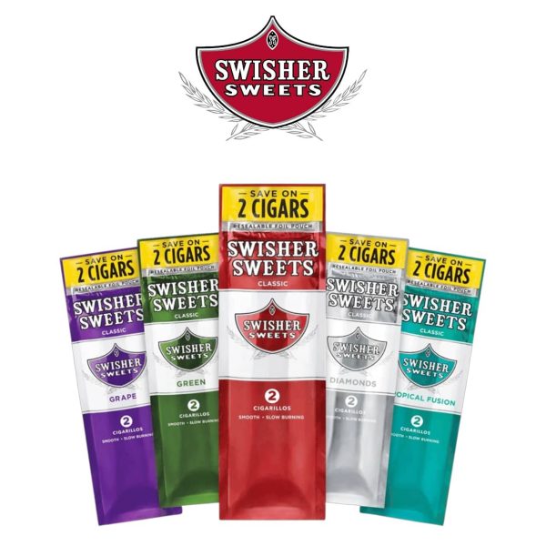 Swisher Sweets | 2 Pack   [ Box of 30 ]