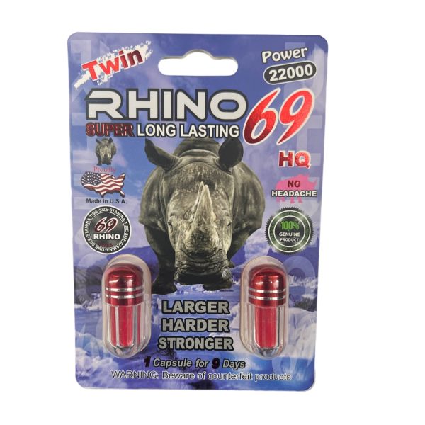 Rhino Double Pill [Box of 24]