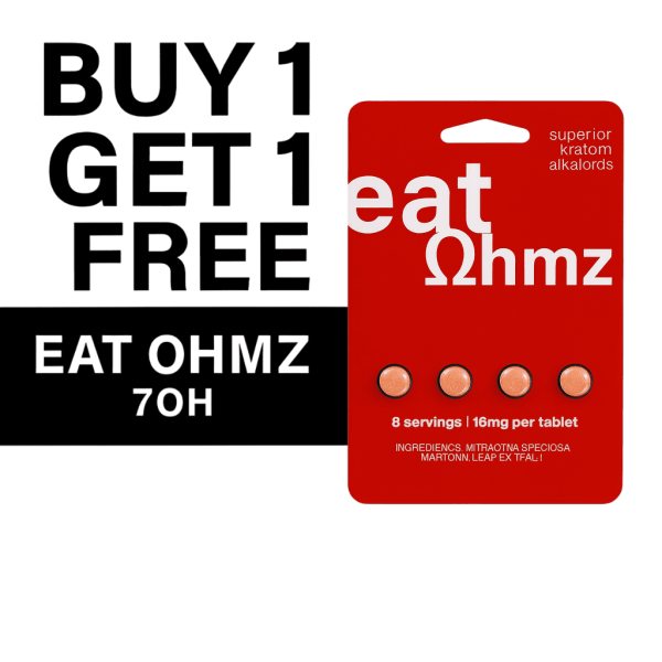 Eat Ohmz | 7OH | 4ct - 18MG Each